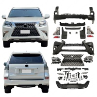 Kit carrosserie, pare-chocs, calandre, phares, feux arrière, coque de rétroviseur, lèvre avant pour Lexus GX460 2010-2019, mise à niveau vers le modèle 2020