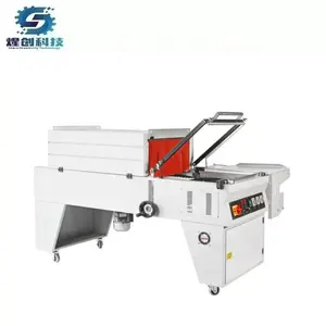 Manual Combo Heat Shrink Film Wrapping Packing Machine L Sealer Shrink Tunnel For Box