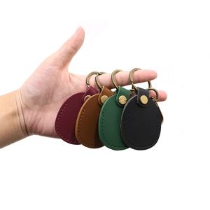 Wholesale Smart Durable Pu Leather Holder Keychain <b>Access</b> <b>Control</b> <b>Card</b> Id Badge Protective Case - Product Image 3