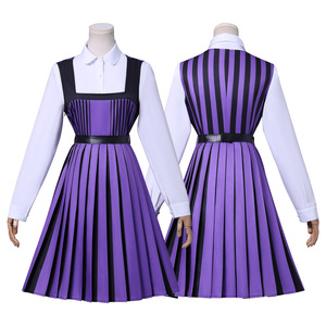 <strong>Adams</strong> <strong>Family</strong> Cos Echo Purple Gray Versions Men's Polyester Costume Cosplay Halloween - Product Image 5