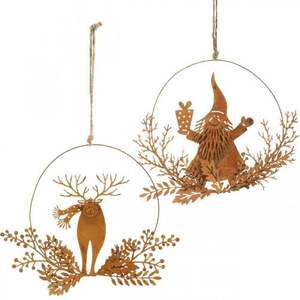 Pendentif de noël en forme de cœur brillant fait à la main, meilleur décor de maison en métal brillant, ornement suspendu pour arbre de noël - Product Image 5