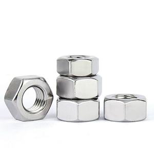 Nhà máy sản xuất SS304 SS316 thép không gỉ Hex <span class=keywords><strong>Nuts</strong></span> <span class=keywords><strong>din934</strong></span> tay phải lớp A2-70/A4-80 - Product Image 1