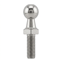 High Strength Stainless Steel Ball Head Bolt Screw CNC Machined Spherical Head Fastener for Automotive Machinery Furniture