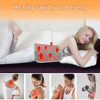 Coussin chauffant USB 5V sûr pour soulager les douleurs musculaires de la taille, des hanches et des jambes, avec logo personnalisé, pour voiture, bureau, maison - Vente en gros directe usine