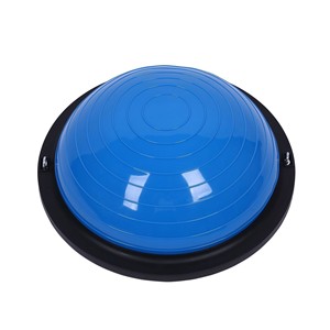 Balón de Equilibrio Azul para Yoga con Base Negra, Material PP Redondo, para Entrenamiento de Equilibrio para Adultos - Product Image 1
