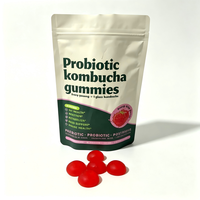 Gummies de kombucha probiotiques pour la santé, fourniture directe d'usine OEM