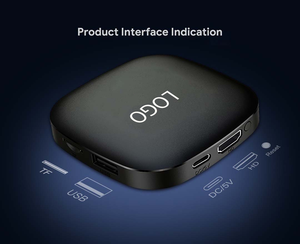 คุณภาพสูง |   กล่องทีวีแอนดรอยด์ <span class=keywords><strong>MY</strong></span> MINI ระบบแอนดรอยด์ 14 แรม 2GB ความจุ 16GB พร้อมรีโมทสั่งงานด้วยเสียง รองรับความละเอียด <span class=keywords><strong>4K</strong></span>  ไวไฟแบบดูอัลแบนด์ 2.4G+5G เครื่องเล่นมีเดีย กล่องรับสัญญาณทีวีอัจฉริยะ - Product Image 6