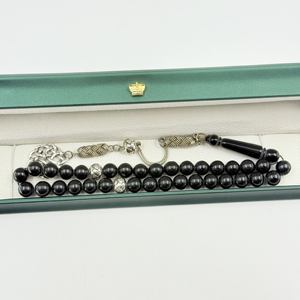 Cuentas de Oración Musulmanas de 10 mm, 33 Cuentas, Cuentas de Oración Islámicas, Pulsera de Traje de Baño, Cuentas de Oración de Madera Eléctrica, Kehribar Tesbih - Product Image 5