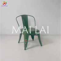 Chaise de salle à manger moderne pour enfants, chambre à coucher, salle de bain, fêtes, mariages, hôtels, gymnases, salons, cuisines, hôpitaux, fer coloré