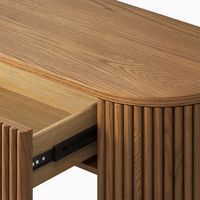 Console en bois de 47 po pour entrée au design minimaliste
