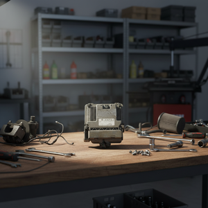 Piezas de Desguace de Automóviles de <span class=keywords><strong>Segunda</strong></span> <span class=keywords><strong>Mano</strong></span>, Computadora de Motor Scirocco Beetle CC, Placa ECU, Jetta Golf 03C906027BA MED17.5.5 - Product Image 6