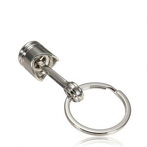 Porte-clés créatif en métal style piston de moteur de voiture, modèle de piston, pendentif clé, accessoires de décoration pour voiture - Product Image 1