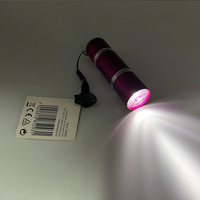Nicron — lampe de poche Led étanche, torche lumineuse, Mini lumières blanches personnalisées, bon marché, vente en gros