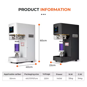 Seaming Con lăn forinduction đóng nắp máy niêm phong có thể công cụ Hướng dẫn sử dụng có thể niêm phong nhựa tin có thể - Product Image 4