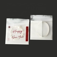 Sacs d'emballage de bijoux en plastique imprimés personnalisés petit sac à fermeture à glissière avec logos Mini pochette Ziplock de bijoux de collier de gain