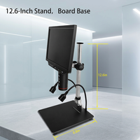 Microscope numérique 4K à mise au point automatique 8,0/10,1 pouces USB WiFi pour la soudure de circuits imprimés et la réparation de téléphones mobiles SMD
