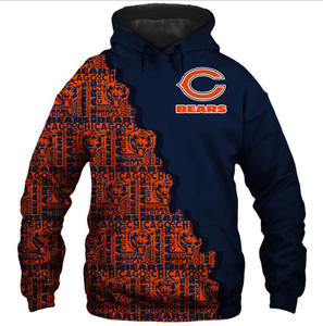 Detroit Lions дизайн чувственная печать логотип Толстовка Уличная Повседневная модная спортивная толстовка высокого качества ткань - Product Image 5