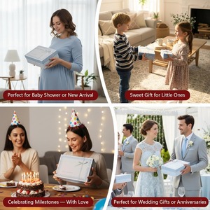 กล่องของขวัญมีฝาปิด กล่องของขวัญสวยหรู กล่องบรรจุภัณฑ์ของขวัญหลากหลายรูปแบบ ปรับแต่งได้ตามความต้องการ - Product Image 6