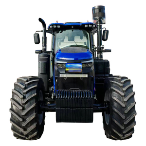 Tracteur agricole chinois 4x4 60HP 70HP 80HP 90HP à boîte de vitesses, à roues, pour petites exploitations - Product Image 5