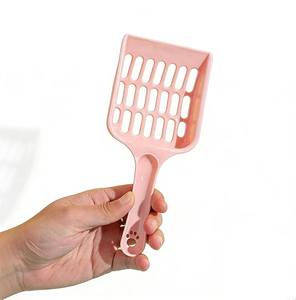 人気沸騰中！エコフレンドリーなプラスチック製猫砂スコップ - 簡単清掃、耐久性のあるペット用トイレアクセサリー（猫用） - Product Image 5