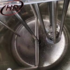 Mélangeur à double enveloppe chauffante pour la fabrication de savon liquide cosmétique, de shampoing, de liquide <span class=keywords><strong>vaisselle</strong></span>, de savon liquide pour la <span class=keywords><strong>vaisselle</strong></span>, <span class=keywords><strong>machine</strong></span> à laver la <span class=keywords><strong>vaisselle</strong></span>, 50l 100l 200l 500l 1000l - Product Image 2