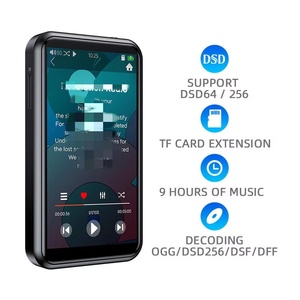Lecteur MP3 MP4 intelligent à écran tactile en métal personnalisé en usine, WiFi, vidéo HD, musique, radio FM, enregistreur vocal pour audiophiles - Product Image 5