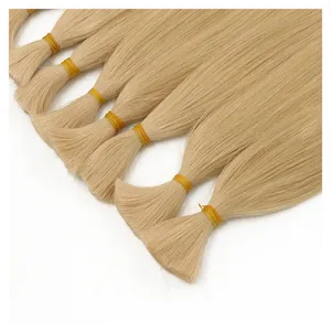 Premium quality cut from one donor 100% cuticle aligned raw hair wholesale vendor bulk hair