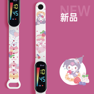 Niños Reloj Digital Led Reloj Barato Dibujos Animados Relojes Digitales Para Niñas - Product Image 3