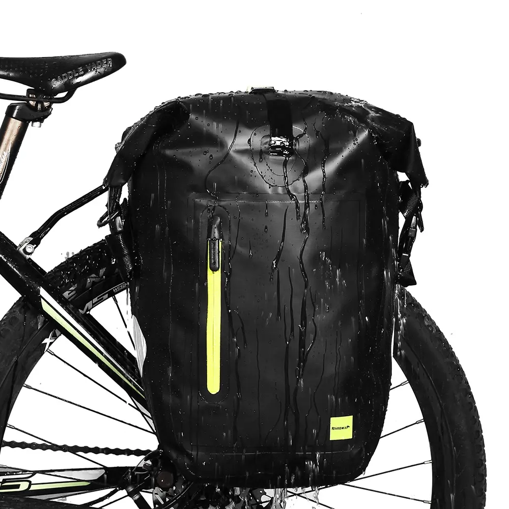 Rhinowalk 25L Waterproof Bike Pannier Bag MTB Road Bike Rear Rack Bag accessories