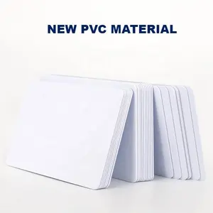 بطاقة بلوتوث ذكية بيضاء خالية من الكتابة على هيئة لوحة بيانات ISO14443A RFID NFC بطاقة بلوتوث ذكية من PVC
