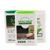 Édulcorant naturel sain OEM, comprimés de poudre de stévia instantanément solubles pour diabétiques