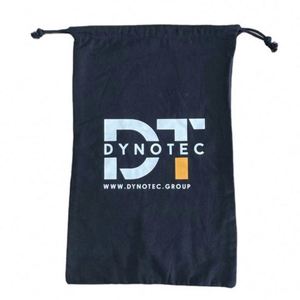 Wholesale Hot Selling Custom Black Flat Soft Canvas Cotton Drawstring <b>Bag</b> Silk Screen Logo Cotton Brush Drawstring Dust <b>Bag</b> - Product Image 1
