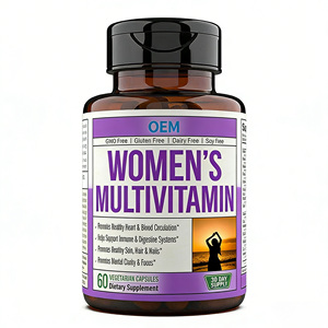 Cápsulas Multivitamínicas Orgánicas para Mujeres OEM ODM con Biotina y Antioxidantes para el Apoyo Inmunológico y una Piel y Cabello Radiantes - Product Image 1