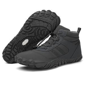 <span class=keywords><strong>2025</strong></span> nuevo SY Casual descalzo invierno nieve Botas de senderismo resistente al agua totalmente forrado de piel con cero caída y caja de punta ancha para otoño - Product Image 1
