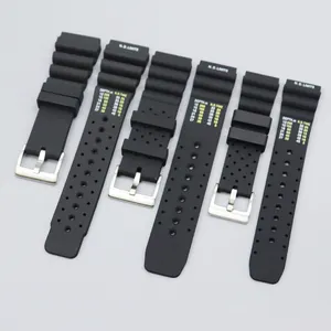 Diver Rubber Resin Strap for Sei ko 20/22/24mm Sport Watch Band ND Limits Bracelet Accessoriesaster
