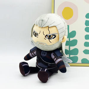 <span class=keywords><strong>Geralt</strong></span> les sorceleurs personnalisés <span class=keywords><strong>3</strong></span> sauvage chasse tueur en peluche jeu personnage de dessin animé poupées en peluche doux oreiller coussin décoration de la maison - Product Image 2