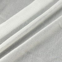 Tela de Malla Elástica de Nailon y Spandex, Ligera y Transpirable, 145GSM