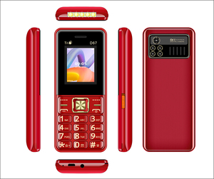 Điện thoại di động cũ D67, 3 khe cắm SIM, bàn phím, giá rẻ, điện thoại 2G GSM, màn hình 1.77 inch/1.8 inch, điện thoại cơ bản 2G GSM - Product Image 3