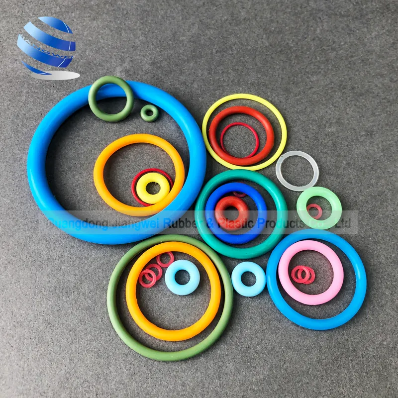 Personalizzato qualsiasi colore colorato guarnizione in gomma siliconica oring o-ring o-ring