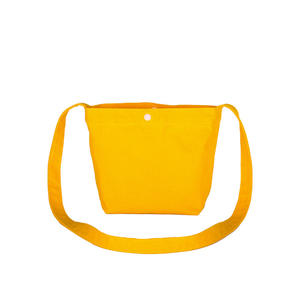 Factory Wholesale Customized Foldable Blank <b>Plain</b> Reusable Grocery Bags Single Shoulder Diagonal Shooper Bag <b>Canvas</b> Bag - Product Image 5