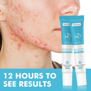 Gel facial para eliminación de acné, tratamiento de acción rápida para espinillas y puntos negros, reduce el enrojecimiento y previene brotes - Product Image 2