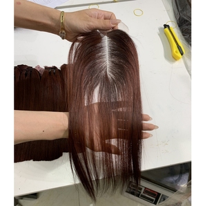 Paquetes de Cabello Humano Vietnamita Liso Marrón al Por Mayor a Precio de Fábrica y Cierre, Puntas Gruesas, Sin Enredos ni Caída - Product Image 3