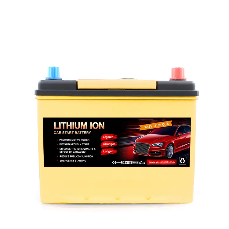 Diskon besar 24v spesifikasi baterai mobil memulai baterai lithium ion isi ulang 24V200Ah untuk mulai otomatis