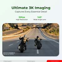 Caméra embarquée pour moto DDPAI RANGER M1 3K à double canal, enregistreur vidéo avec double objectif, étanche et GPS, garantie 1 an