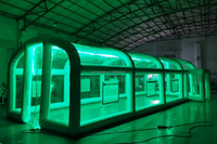 Tente de piscine gonflable d'éclairage de LED Tentes gonflables de piscine Tente gonflable de dôme