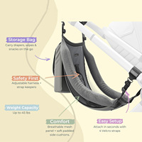 Hamac de siège pour poussette bébé, hamac double pour enfant, siège hamac pour poussette double