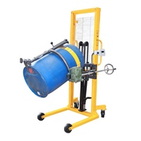 DA450-1 450 kg 1.5 m de Levage de Tambour Hydraulique empileur avec l'échelle de poids de levage de tambour chariot