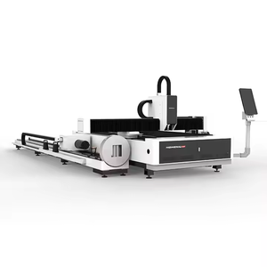 Découpeuse <span class=keywords><strong>laser</strong></span> à fibre CNC intégrée plaque et tube 1500W-12000W avec <span class=keywords><strong>laser</strong></span> Raycus/IPG, pour acier/aluminium/cuivre - Product Image 1