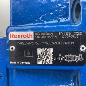 วาล์วควบคุมสัดส่วน Rexroth รุ่น 4WRZE16W6-150-7X/6EG24N9K31/A1D3M แรงดัน 315 บาร์ อัตราการไหล 160 ลิตร/นาที ระบบควบคุมไฮดรอลิก - Product Image 3