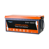 Baterai Surya Grenergy LAF24100 Lifepo4 Solid State 24V 100Ah Deep Cycle dengan BMS Pintar Terintegrasi